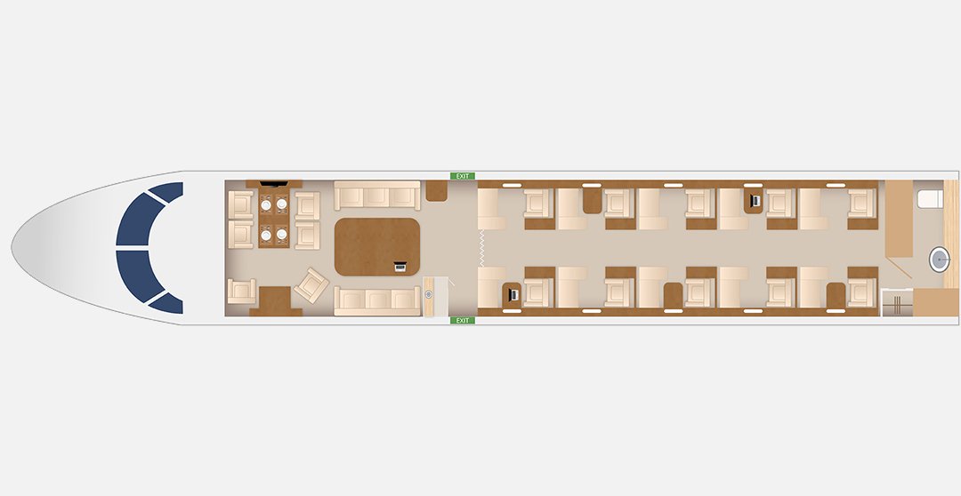 airbus a319 jet seating chart