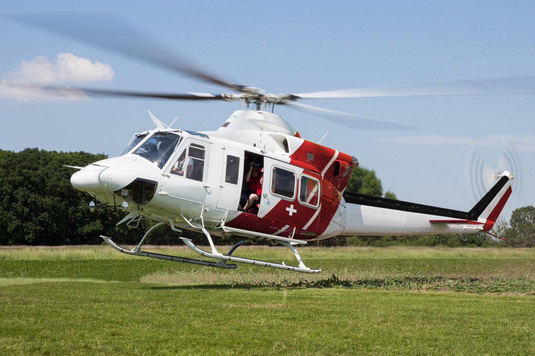helicóptero medicalizado
