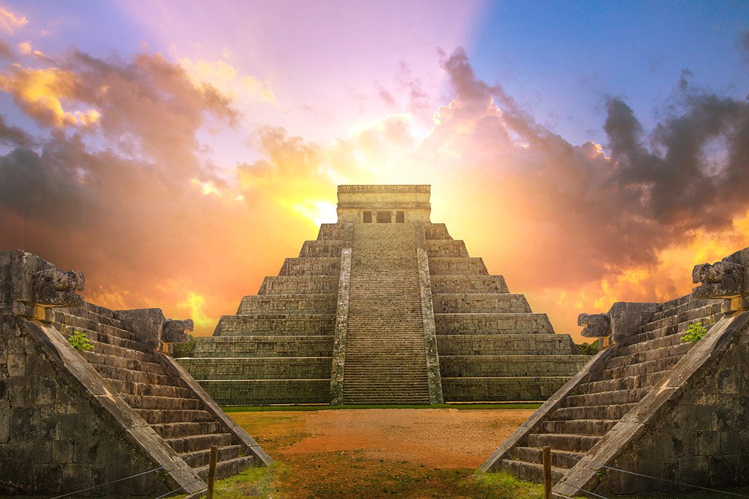 Maya Pyramide Mexiko