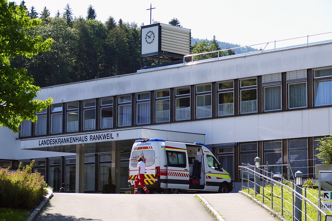 Krankenhaus in Österreich