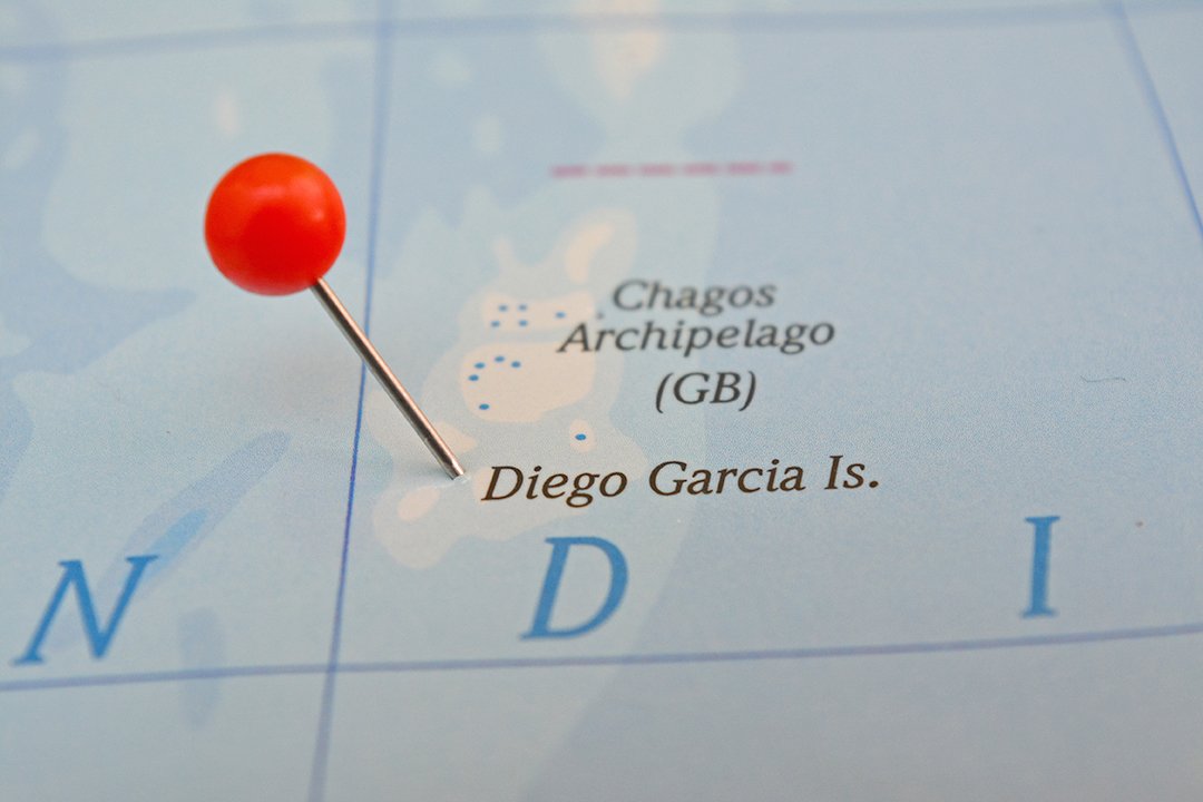 Diego Garcia a térképen