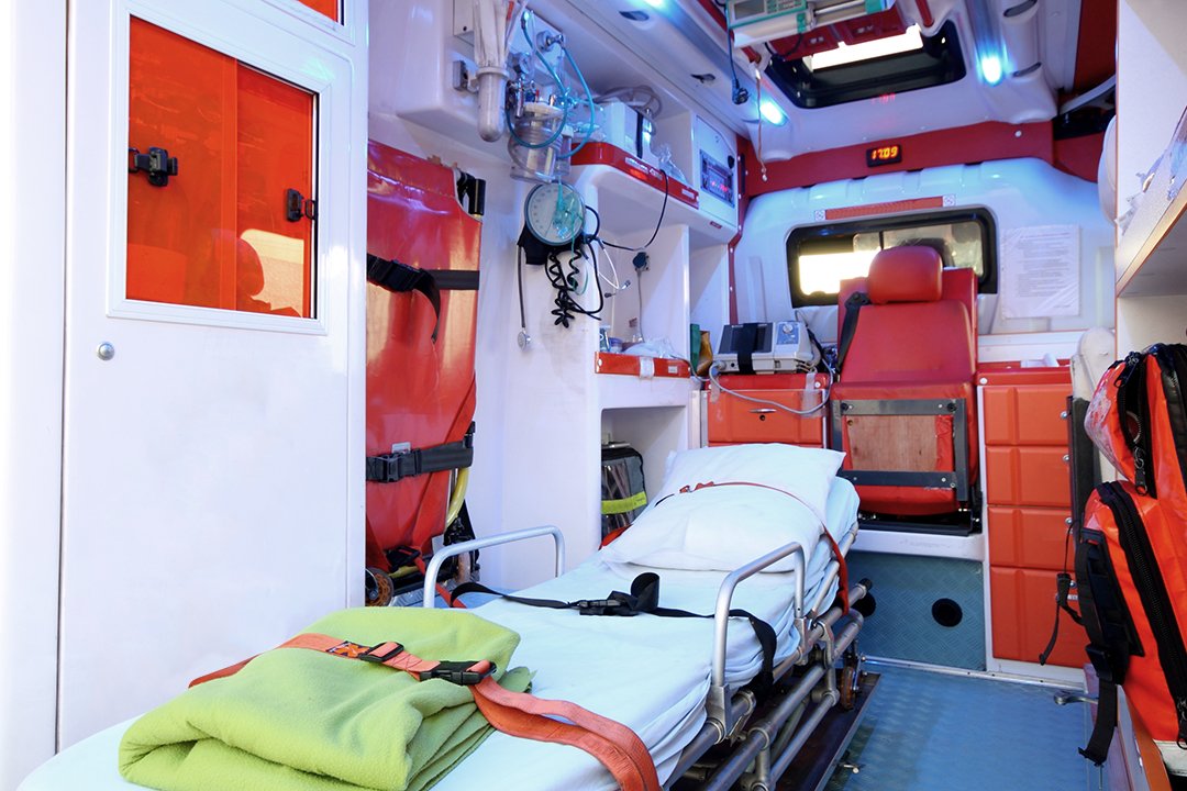 air ambulance interior