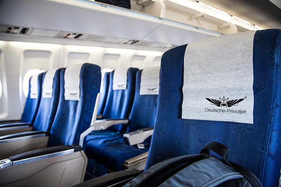Corporate branding in the aircraft cabin