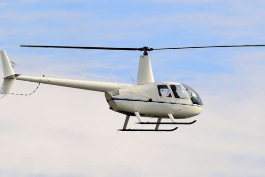 Helikopter-Landung am Sternerestaurant