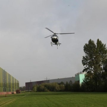 Montageflug im Ruhrgebiet