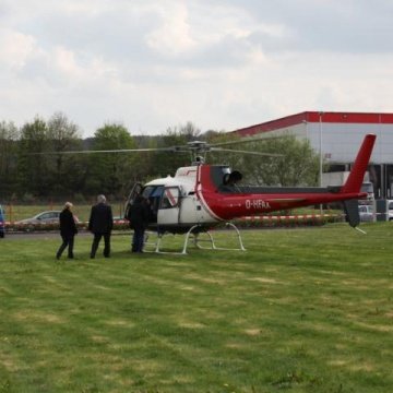 Hubschrauber Presserundflug